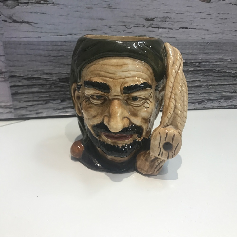 𝅺vintage Pirate Character Mug Cug